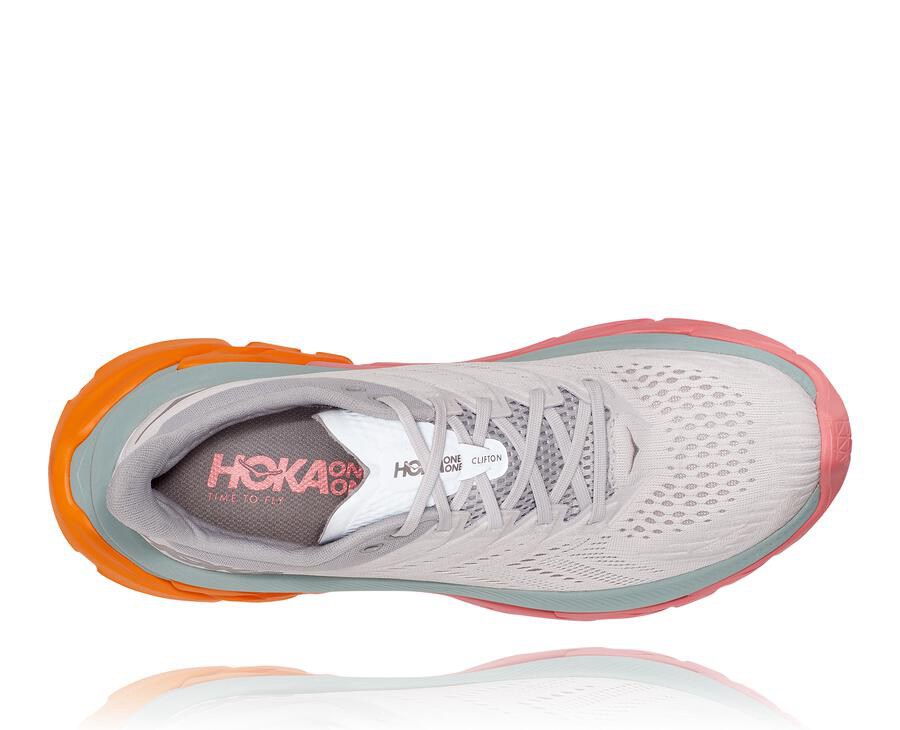 Hoka One One Løbesko Herre - Clifton Edge - Hvide - 635972PUT